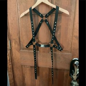 Gothic chest harness